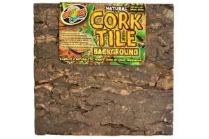 Natural Cork Tile Background 46 x 46 cm